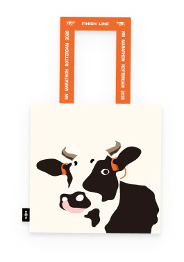Shokz_2026 Rotterdam Marathon_Totebag_Cow